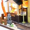 Hitec Multiplex Weekender Sushi Restaurant DIY Miniature House Model Assembly Kit