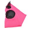Horse Fly Mask Breathable Comfortable Soft Knitted Fabric Additional Fine Mesh Horse Face Mask Pink