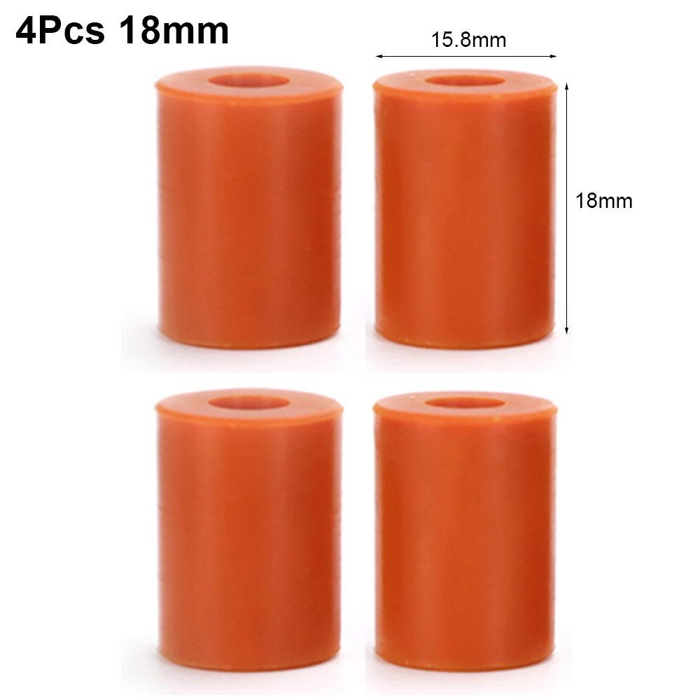 4Pcs Silicone Hot Bed Leveling Column Heatbed Heat-Resistant Solid Spacer Platform Leveler Buffer