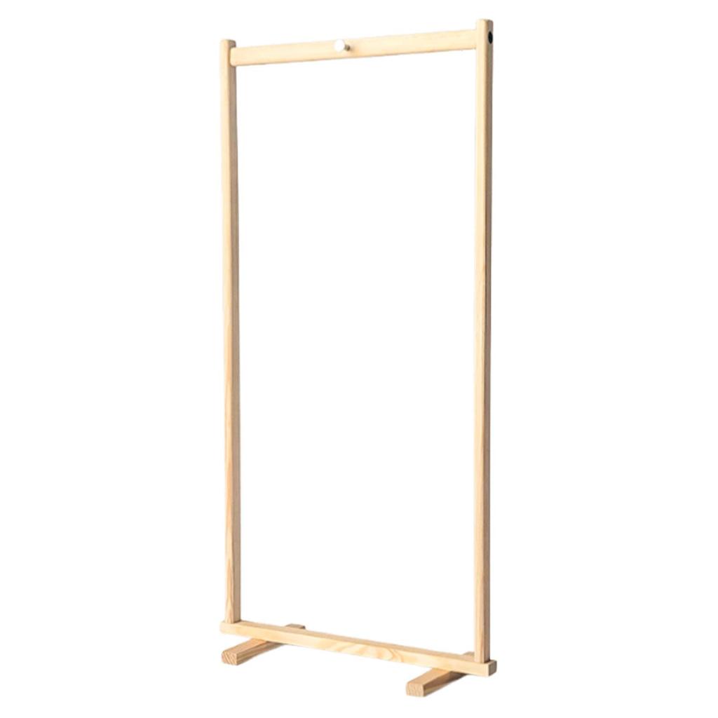 Wind Chime Stand Gong Stand Wooden Stable Decorative Multipurpose Chime Hanger Hanging Rack for Countertop Meditation Desktop