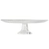Assiette plate en verre - Home ESPRIT - 26x26x8 cm - Transparente - Multicolore - Design moderne