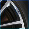 Aluminum Car Wheel Hub Badge Tire Rim Stickers Decoration Accessories Emblem For Volvo 240 C70 S40 S50 S60 S70 S80 S90 V40 V50 V60 V90 XC40 XC60 XC90