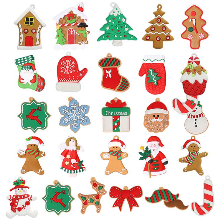 2024 Perníček Vločka Ozdoba – DIY Vánoční Párty Dekorace