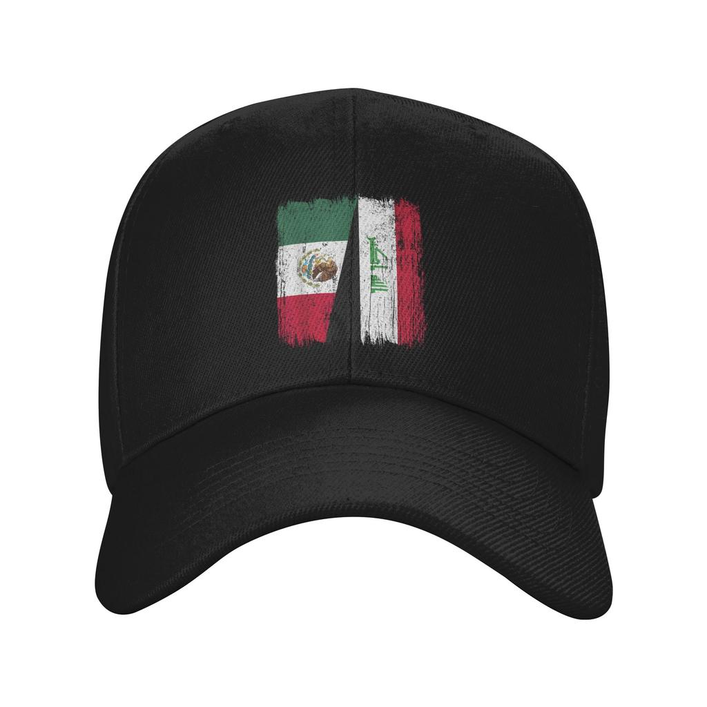 Unisex Women Iraq Flag Accessories Baseball Caps  Snapback Hat Casual Formal Wear Adjustable