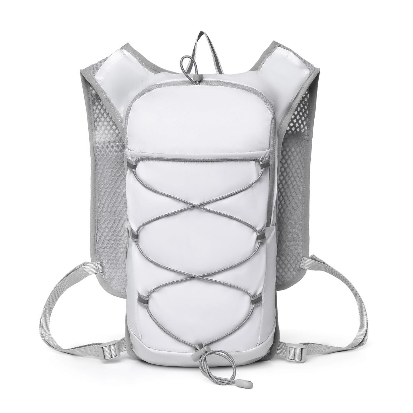 

Outdoor Running Backpack Multifunctional Sports Backpack Mountaineering Waterproof Mountaineering Camping Hiking Marathon Water Bag Backpack 20l or less белый