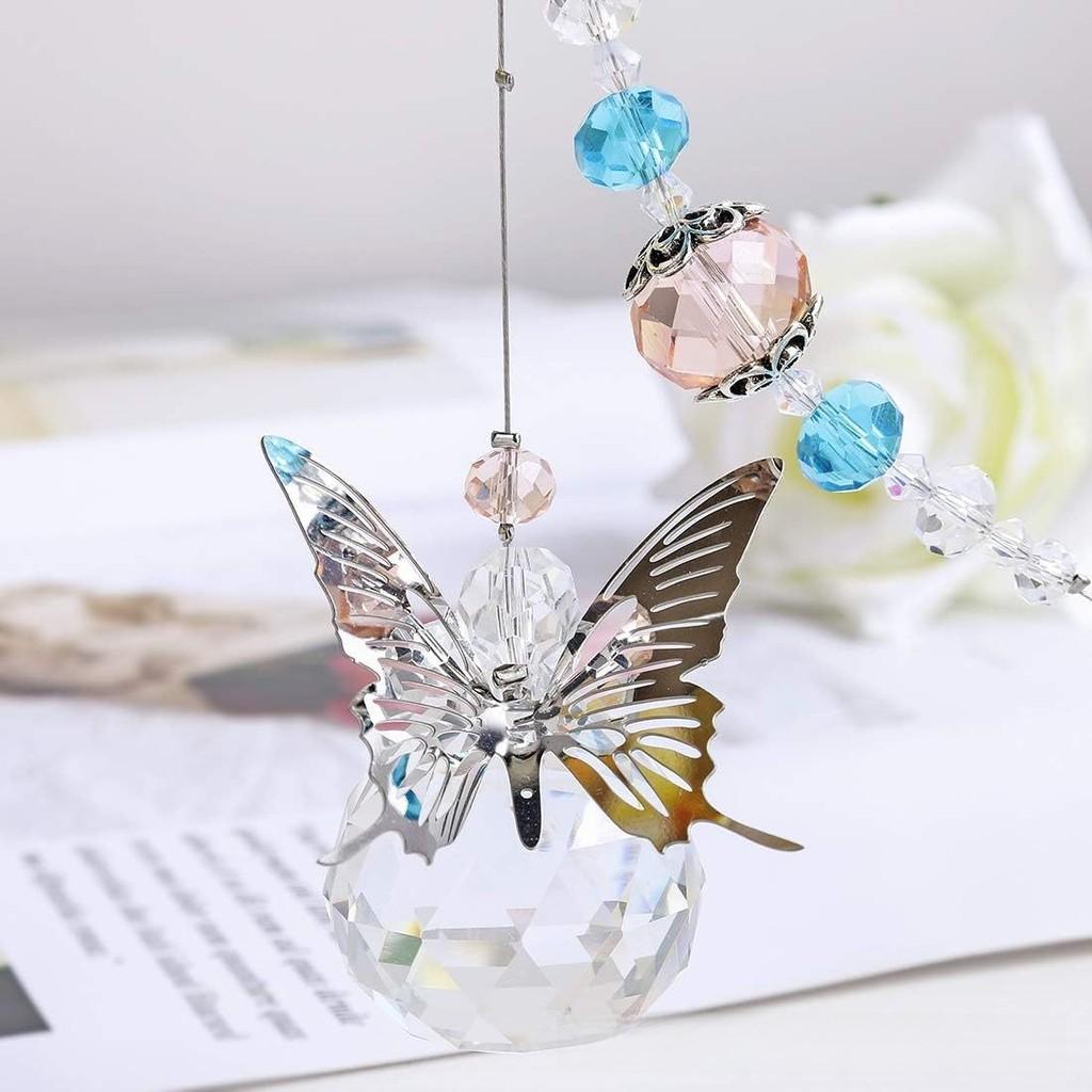 Water Crystal Garden Sun Catcher Window Decor With Geometric Shape For Modern Home Decoration