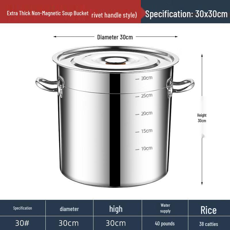 JPHZNB Extra Thick Stainless Steel Pot