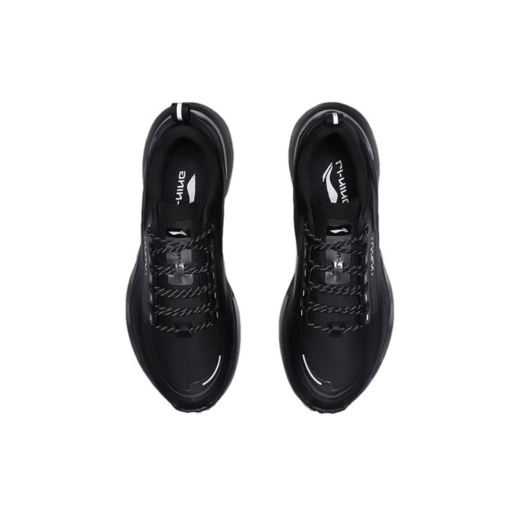 Li Ning Cfr Shock Absorption Non-Slip Wear-Resistant Low-Top Sports Casual Shoes Men Sneakers Black ARHQ221-1