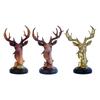 Stag Ornament Photo Prop Modern Collection Sculpture Animal Statue Deer Figurine for Bedroom Cabinet Farmhouse Office Desktop