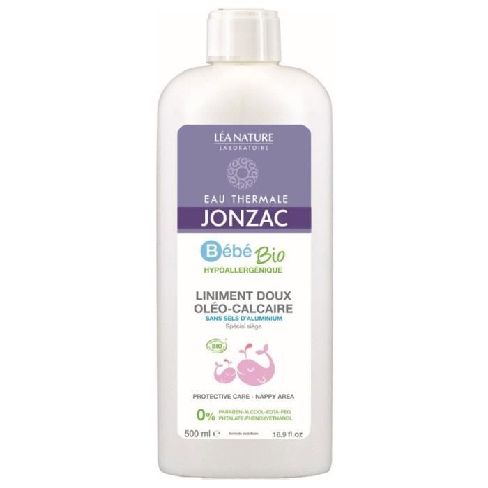Jonzac Bébé Liniment Doux Oléo-Calcaire Bio 500ml