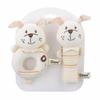 Gbee Plush Animal Baby Rattle - Infant Soothing & Education Toy