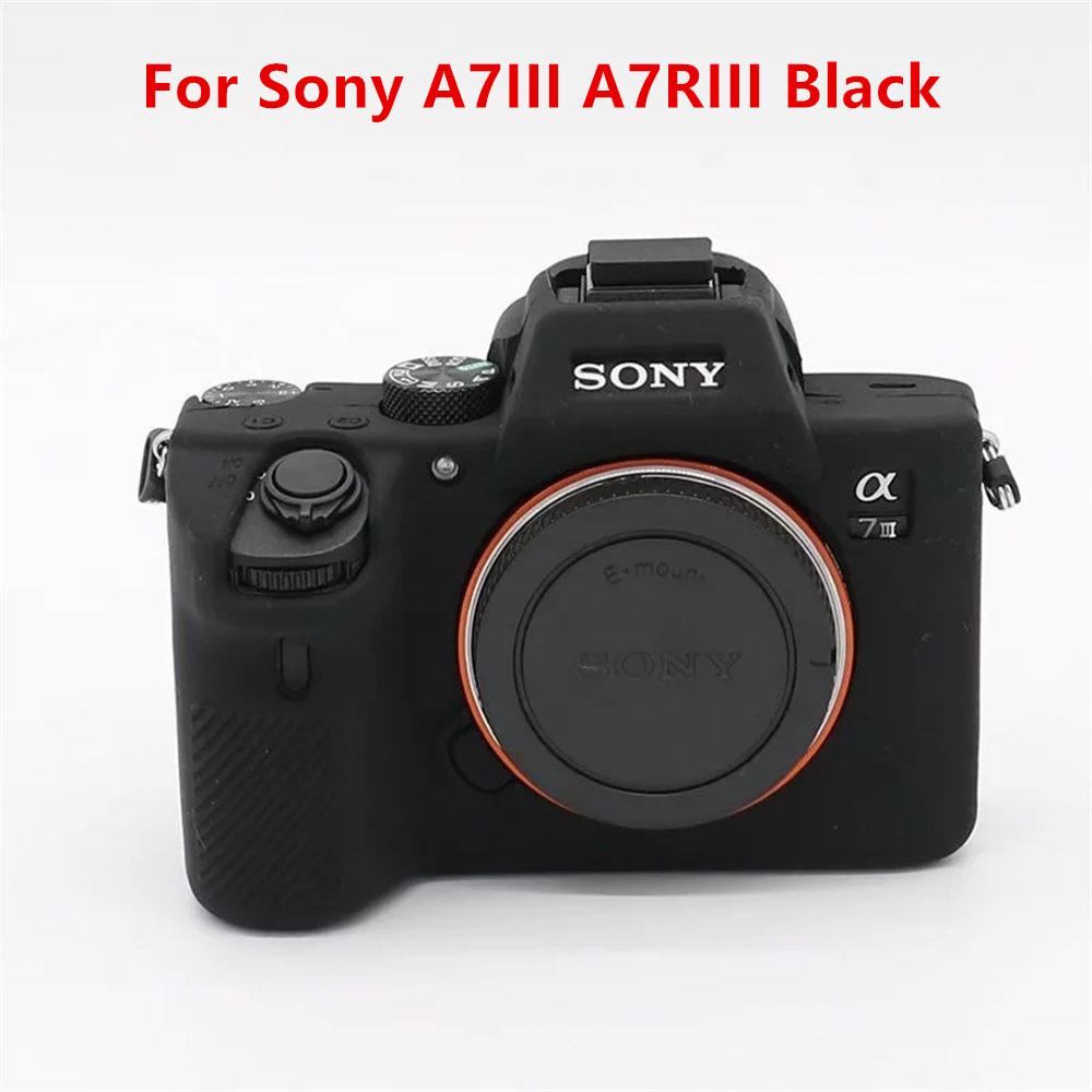 Soft Silicone Armor Camera Body Case For Sony A7R5 A7R4 A7M4 A7R3 A7R2 A7S2 A72 ZVE10 ZV1F ZV1F M2 Protective Rubber Cover