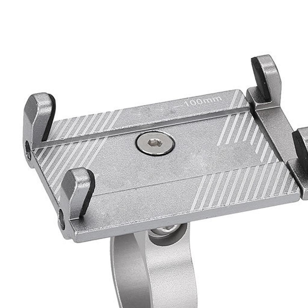 Bicycle Cell Phone Holder Aluminum Reliable Stable Bike Phone Support Bracket for Mountain Bike Motorcycle Cell Phone