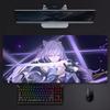 Cool Elegant Game Genshin Impact Keqing Mouse Pad Large Gaming Mousepad With Stitched Edges Thickened Desk Mat Pc