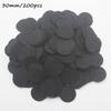 8/10/15/20/25/30/35/40/45/50mm Non Woven Round Felt Circle Pads for DIY Crafting Flower Backing Hair Accessories Vacuum Filters