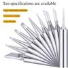 10 Stück Lötspitzen, 900M, bleifreie Lötspitze, austauschbare Lötspitze mit Schweißhülse für Lötstation