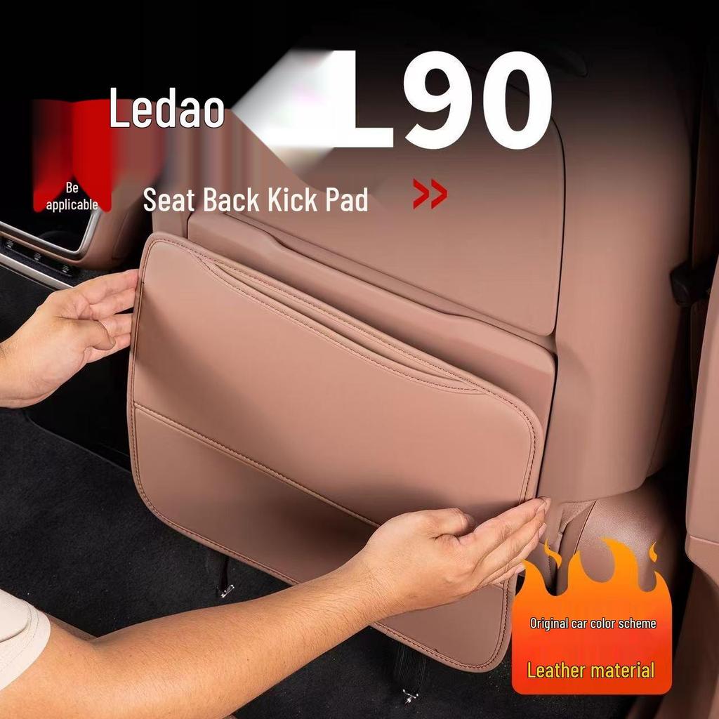 L90 Seat Kick Mats - Rear Seat Back Protection, Anti-Scratch Car Interior