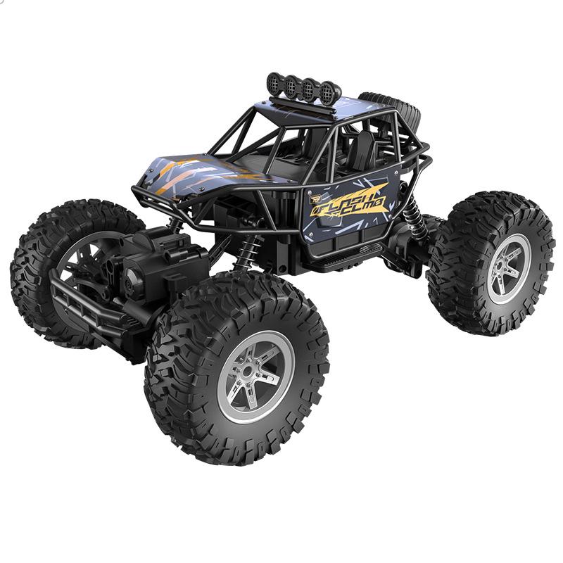Children's Toy Remote Control Off-Road Climbing Car Rechargeable High-Speed Drift Big Foot Racing Car Model Boy's Birthday Gift