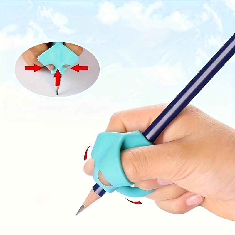 5 Pcs Soft Rubber Pencil Holder Corrector Set for Kindergarten and Primary School Students Writing Posture Aid