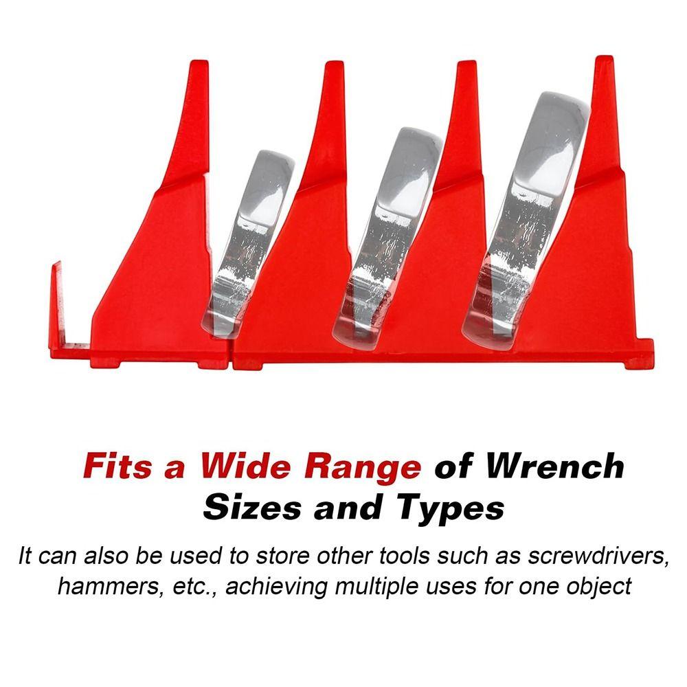 Quickly Retrieve Your Tools Wrench Organizer Wrench Rail Set  Tool Drawer Organization
