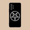 Aesthetic Pentagram Phone Case for Samsung Galaxy A56 55 54 53 52 51 36 35 34 23 16 15 5G Soft TPU Shockproof Cover