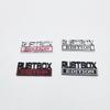 1Pc 3D Metal Rustbox Edition Logo Car Side Fender Rear Trunk Emblem Badge Sticker Decal