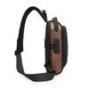 Męska wielofunkcyjna antykradzieżowa torba na ramię USB męska Crossbody Cross Body Travel Sling Chest Bags Pack Messenger Pack dla mężczyzn