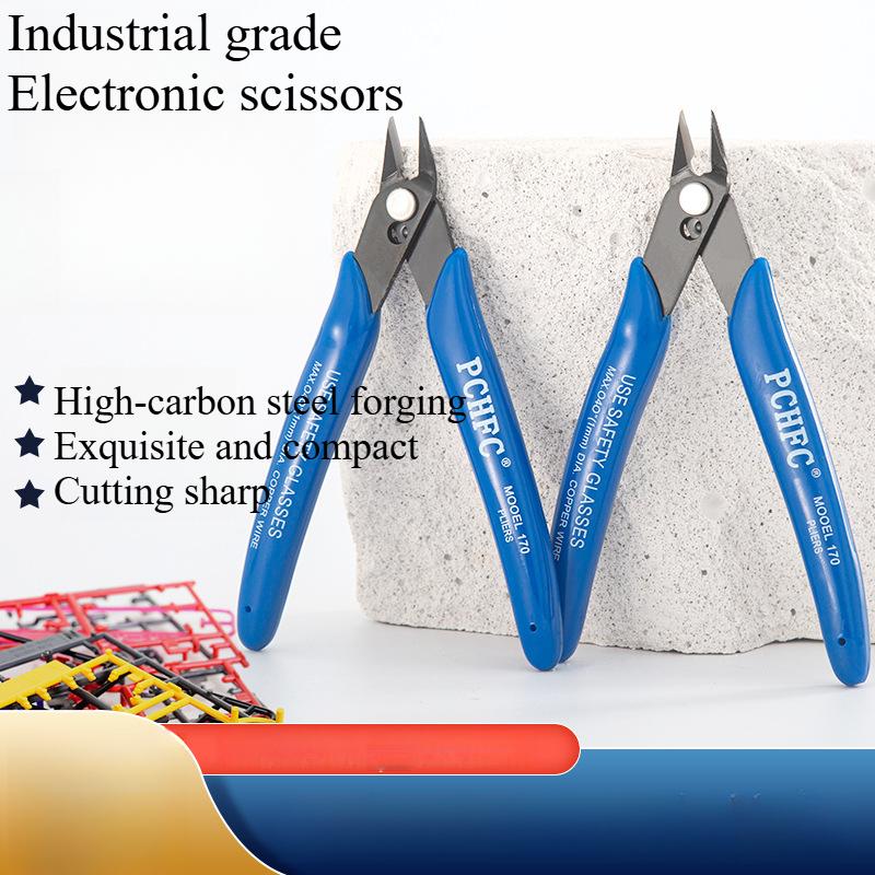 1PC Scissors Industrial grade diagonal pliers up to model nozzle pliers DIY handmade plastic shawl electronic pliers