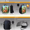 3Pcs Set NARUTO Anime School Rucksack With Front Pocket & Sling Carry Tote & Pencil Bag,Durable&Lightweight,for Boys&Girls Age 6-10