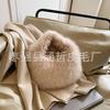 Autumn and winter fluffy imitation fox hair bag versatile portable plush dumpling bag
