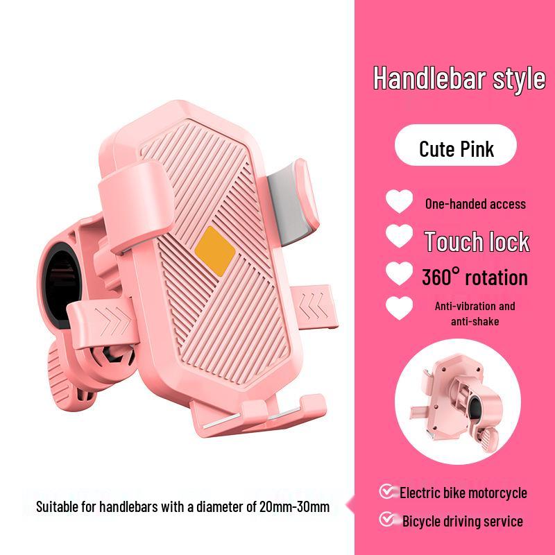 

Bicycle & Motorcycle Rearview Mirror Phone Holder with Shockproof & Free Shipping