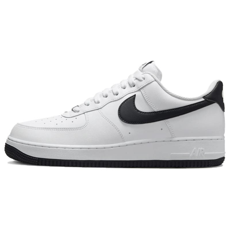 Nike Air Force 1 White Black Outsole Sneakers FQ4296-101