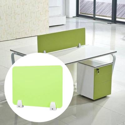 Desktop Partition Board Guard Panel Desk Divider Clamp On Multipurpose Separate for Study Test