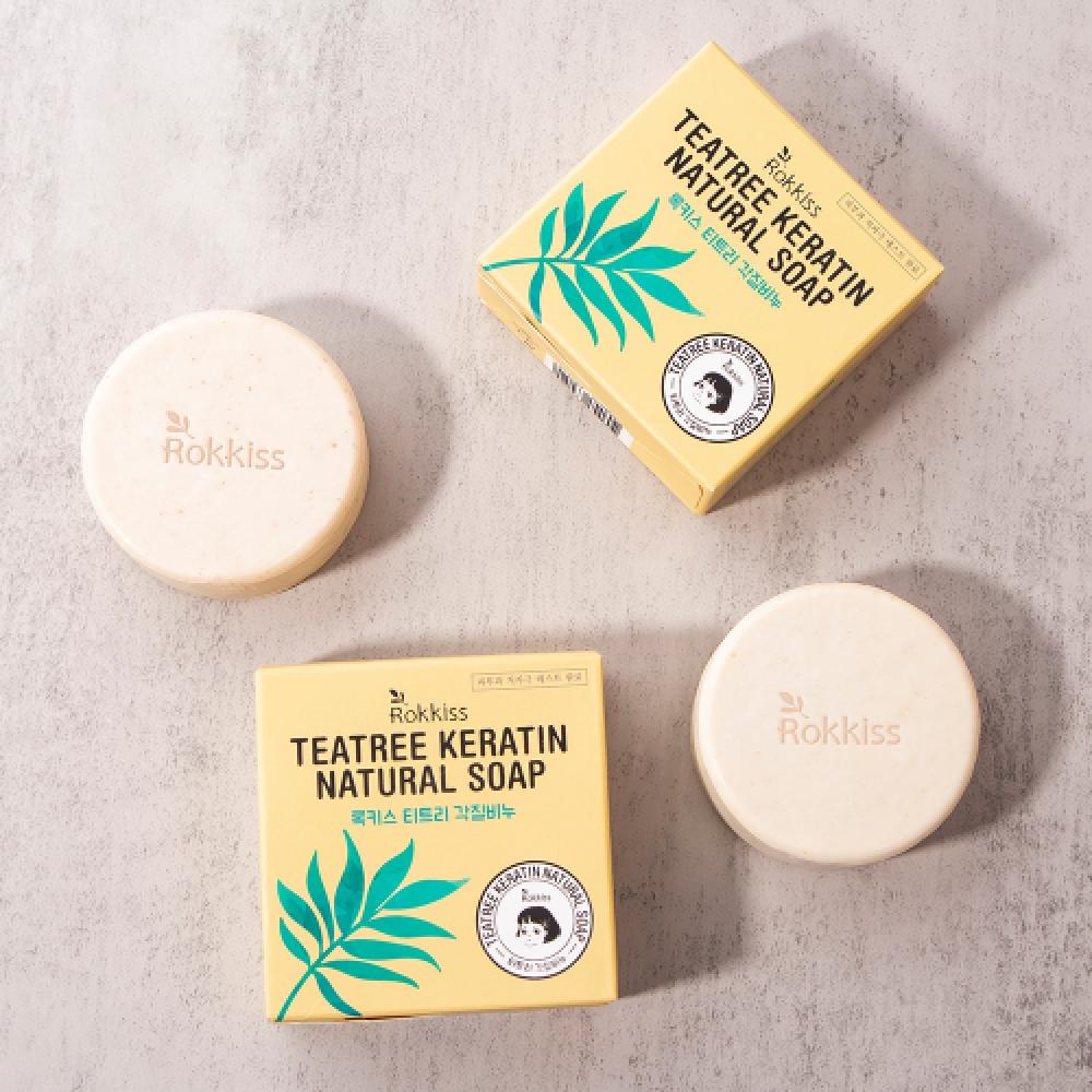 Rokkiss Tea Tree Keratin Aging Soap 100g 1