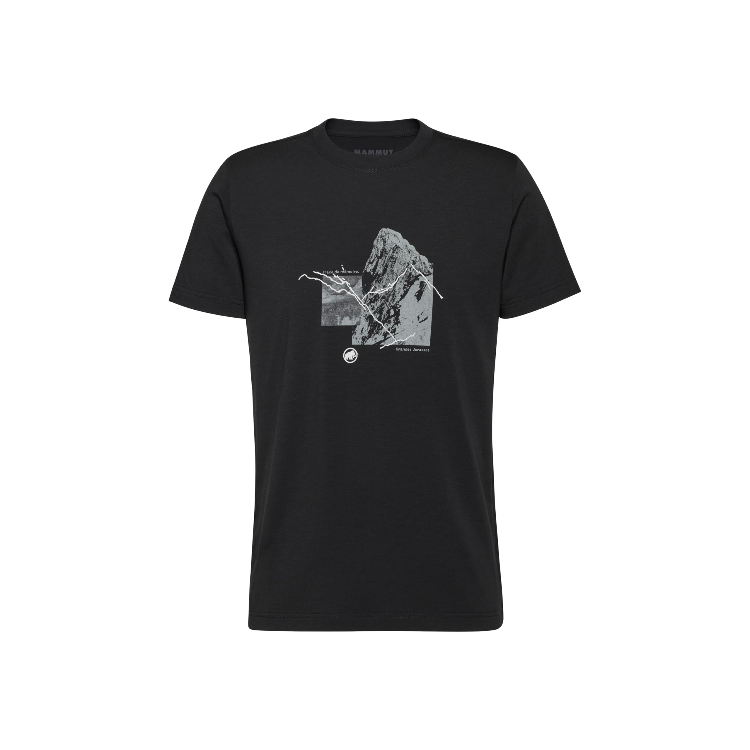 

Mammut Мужская футболка Mountain Men 4208м черная 1017-06500 чёрный