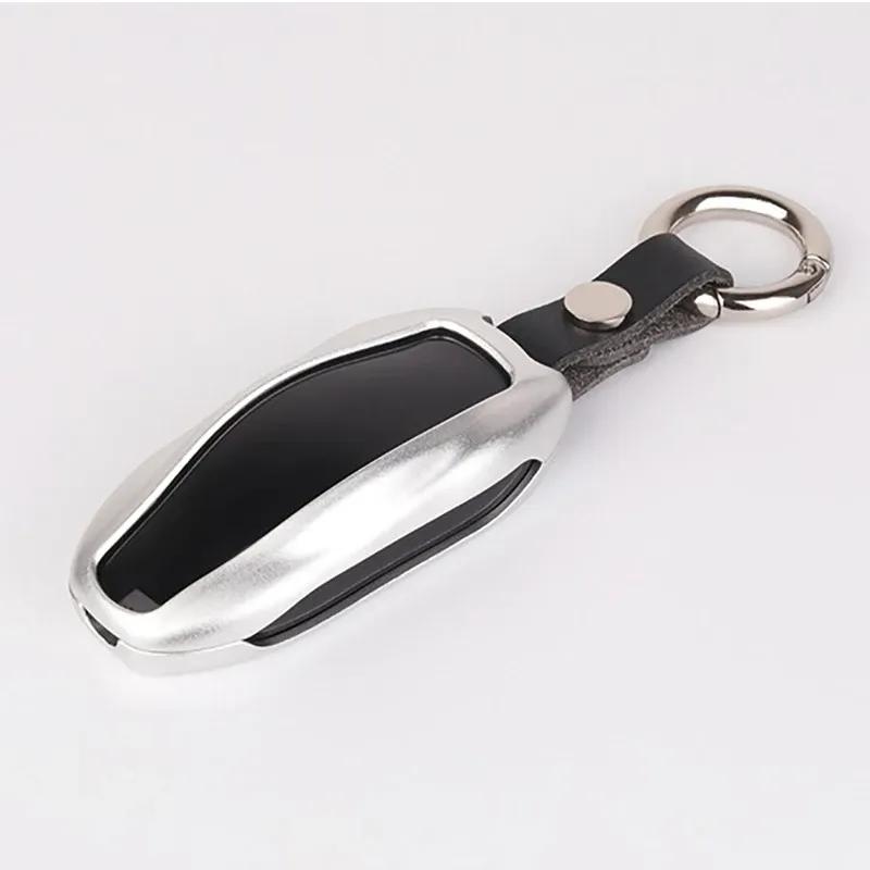 Suitable for Tesla keychain model3 card modely sY modelx car remote control case