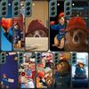 Cute P-Paddington Bear Phone Case For Samsung Galaxy S22 S25 Ultra S21 S10 Plus S26 Edge S20 S23 S24 FE Cover Silicone Soft