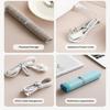 10 Pcs Creative Silicone Cable Organizer Data Cable Headphone Cable Storage Charging Cable Sorting Multifunctional Winder Strap