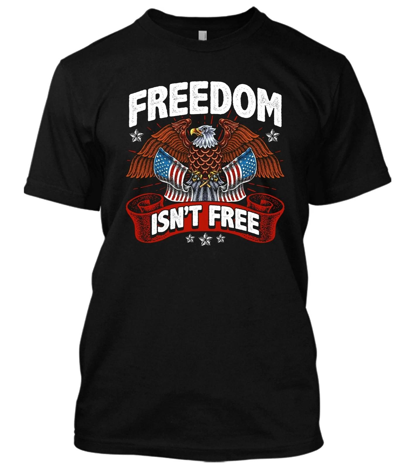 Freedom Isn t Free New Men s Shirt Donald Trump Patriotic Liberal Republicans XL