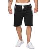 Mens Summer Thin Sports Pocket Solid Drawstring Board Trunk Beach Short Pants Shorts  Zippered Pocket Loose Sweatpants