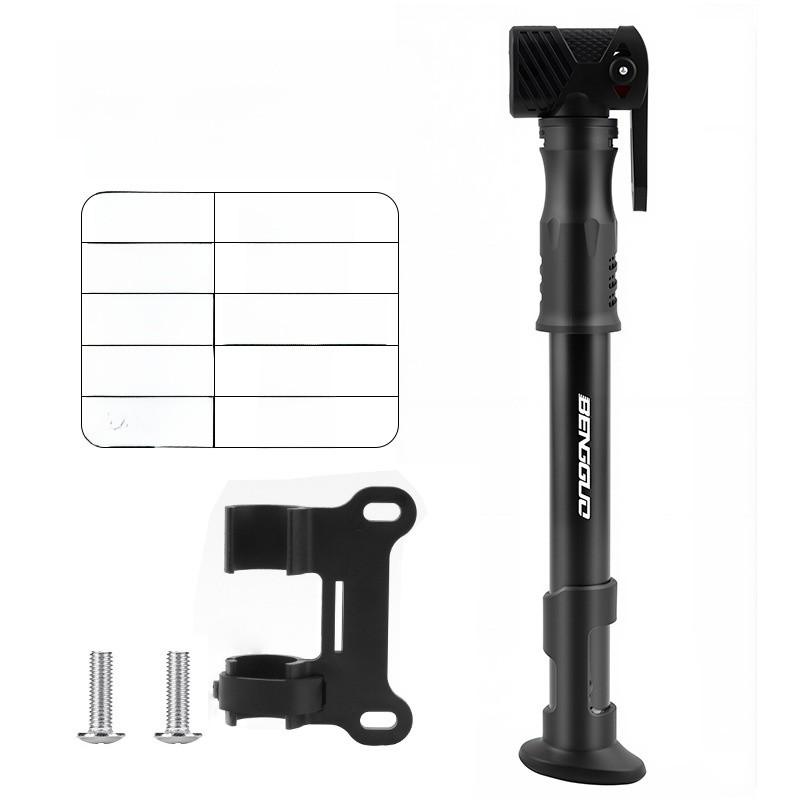 

Bicycle Pump Portable Inflator With Soft Hose For Cycling Emergency Use