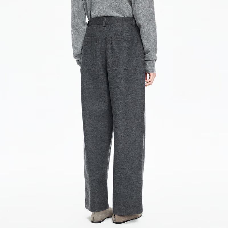 JNBY Winter 100% Wool Tapered Casual Pants