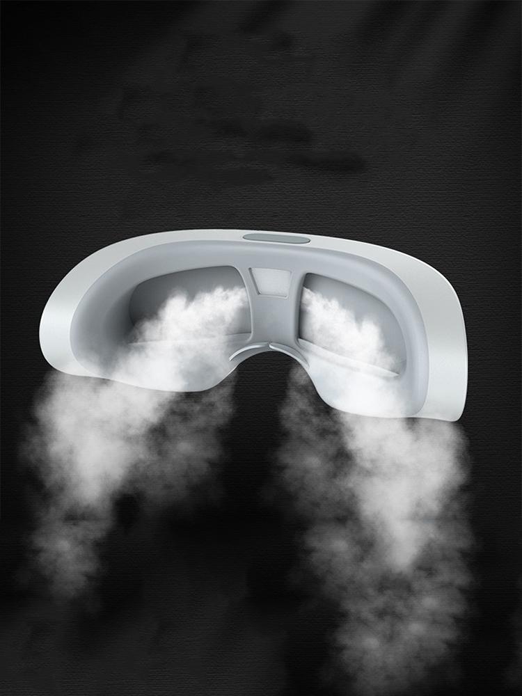 Steam Eye Mask Auto Timer 2 Levels Adjustable Eyes Mask Type-C Recharging Hot & Cold Compress Goggles for Travel Use&Sleep Aid