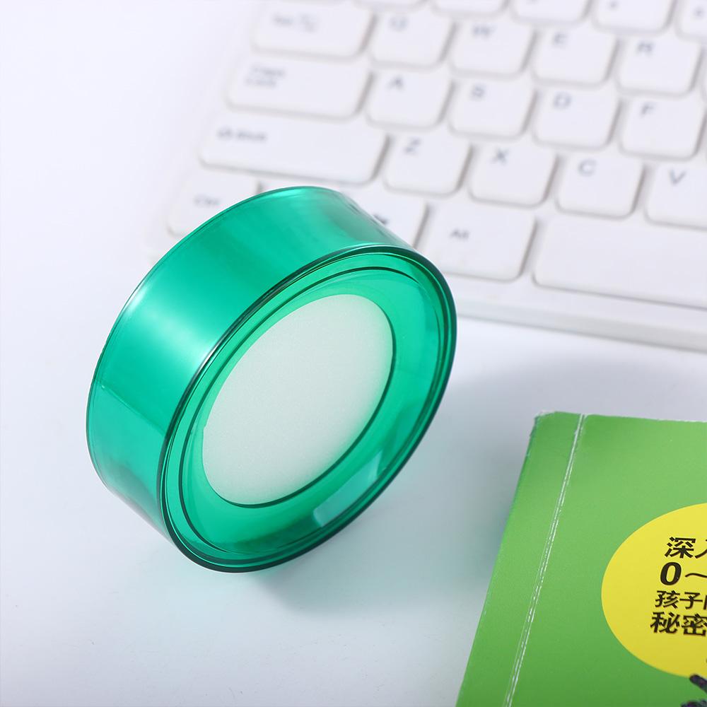 Supermarket Office Casher Round Case Finger Wet Device Money Counting Tool Finger Wetted Tool