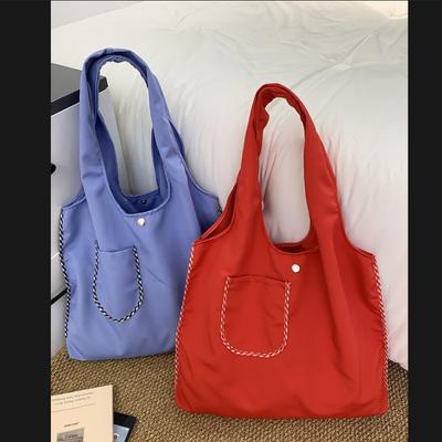 Summer Large-capacity Portable Thin Tote Bag for Commuting