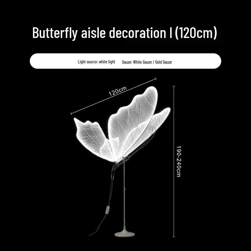 HEIXIE Luminous Butterfly Stage Decoration