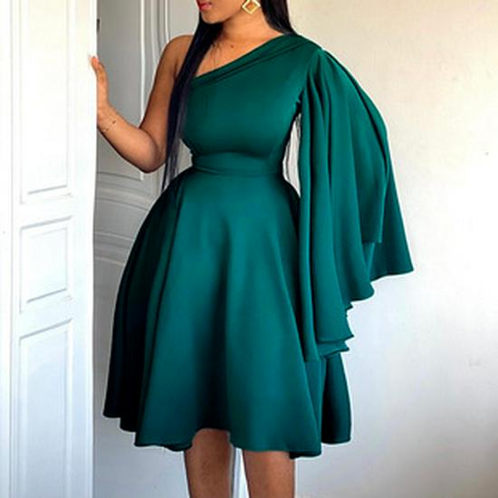 D3171 Dámské dlouhé krajkové šaty jaro/léto 2024 - elegantní, plus size, africká móda
