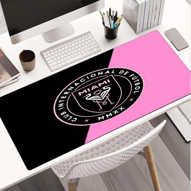 Inter Miami Fc Crest Mouse pad Mouse pad, Gaming Mouse Pad, keyboard pad, Desk Decor for computer notebook Fan Gift Birthday Gift