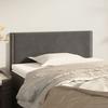 VidaXL Headboard Bedroom Furniture Bed Accessory Single Bed Headboard Interior Dark Grey 90x5x78/88 345899