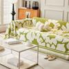 Flower Chenille Couch Towel Four Season Universal L Shape Sofa Cover Living Room Dust Proof Seat Cushion Slipcover Blanket Home